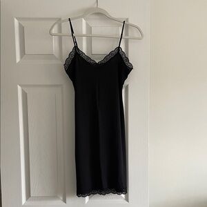 Calvin Klein Black Lace Chemise